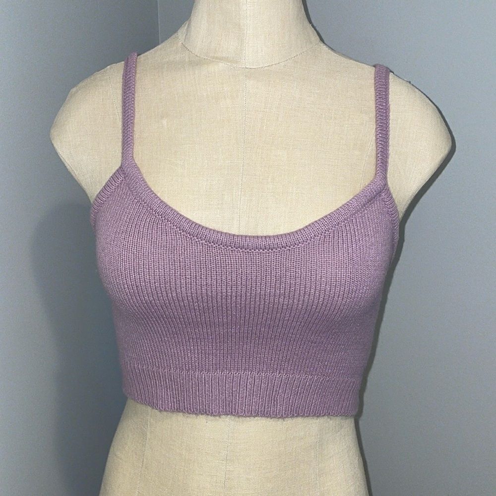 UK2LA Crop Sweater Top Size S